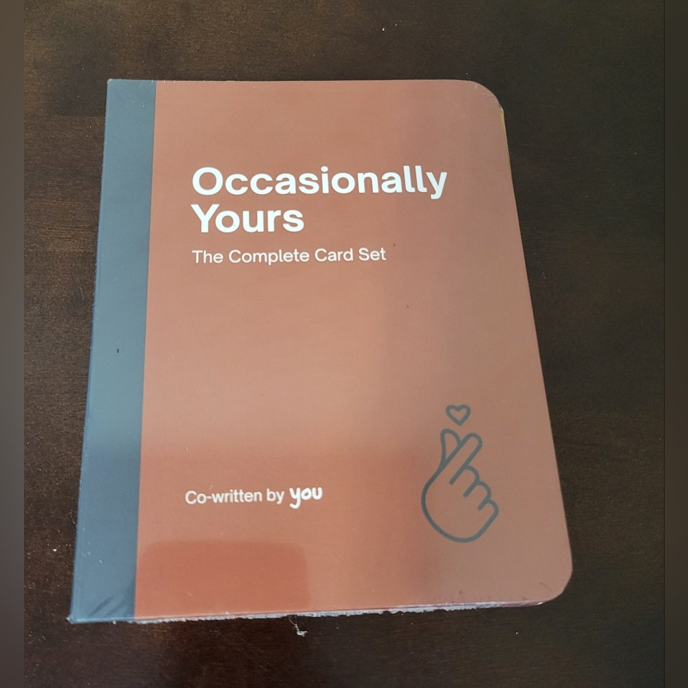 Occasionally Yours The Complete Card Set Book Co-Written By You Brown NEW Sealed